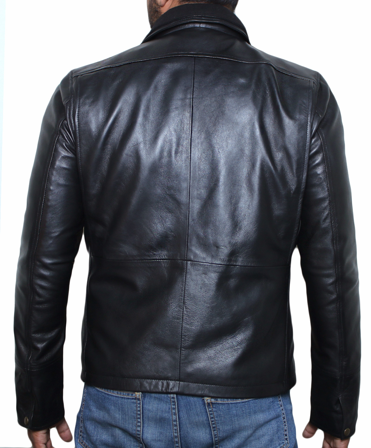 Laverapelle Mens Black Genuine Lambskin Leather Jacket - 1501641 | eBay